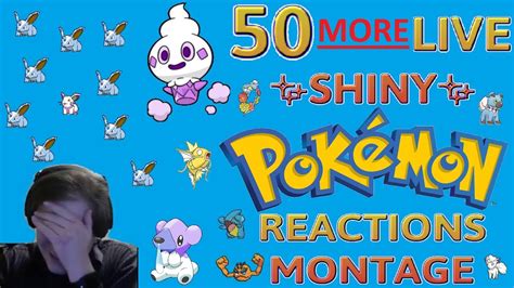 Live 50 MORE Shiny Pokémon Reactions Shiny Pokémon Montage