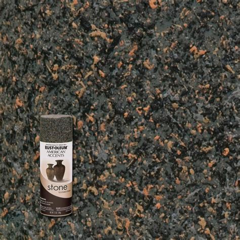 Rust-Oleum American Accents 12 oz. Stone Creations Granite Stone Textured Finish Spray Paint ...