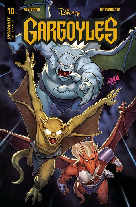 Gargoyles Vol 3 10 Cover A Regular David Nakayama Cover