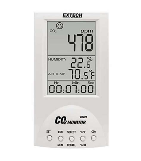 Extech Co Desktop Indoor Air Quality Co Monitor Jual Sale