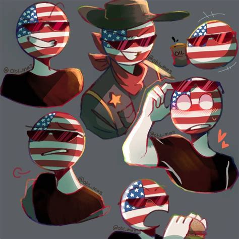 Countryhumans America By Adtag Country Art Countryhumans America