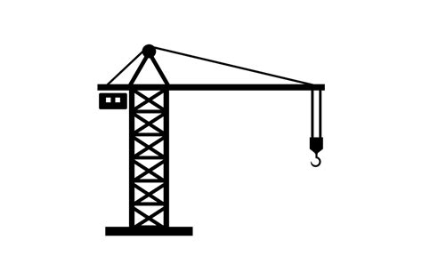 Crane Icon Vector Graphic By Hoeda Creative Fabrica