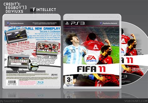 FIFA 11 PlayStation 3 Box Art Cover by TobzzOG!