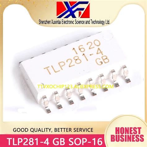 50 Unids Lote TLP281 4GB TLP281 4 GB TP J F TLP281 OPTOISO 2 5KV 4CH