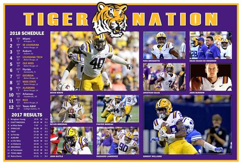 Printable Lsu Football Schedule