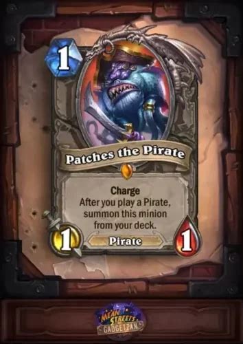 How To Get Hearthstone Patches The Pirate Card Gamerz Gateway