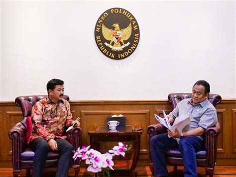 Gobel Dan Menko Polhukam Bahas Gelar Pahlawan Nasional Untuk Hb Jassin