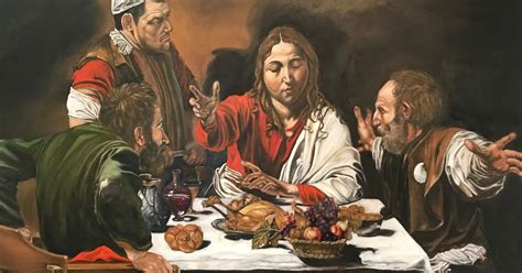 Old Remaster: Caravaggio - Supper at Emmaus