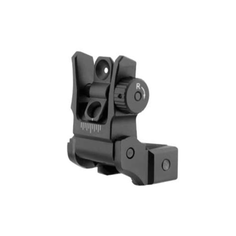 Leapers Utg Low Pro Flip Up Rear Sight W Daa