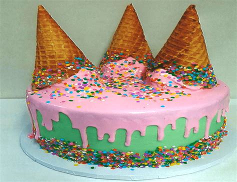 Ice Cream Cone Cake – Moeller's Bakery