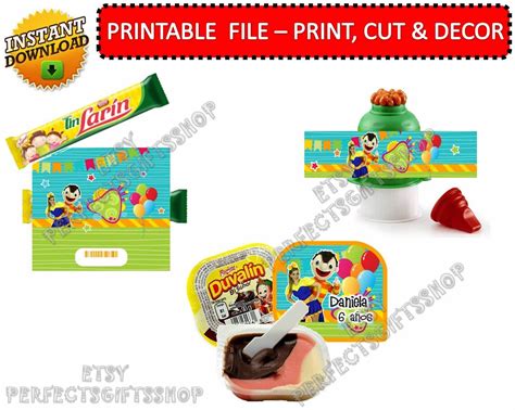 Bely Y Beto Digital Printable Birthday Party Kit Party Supplies Party