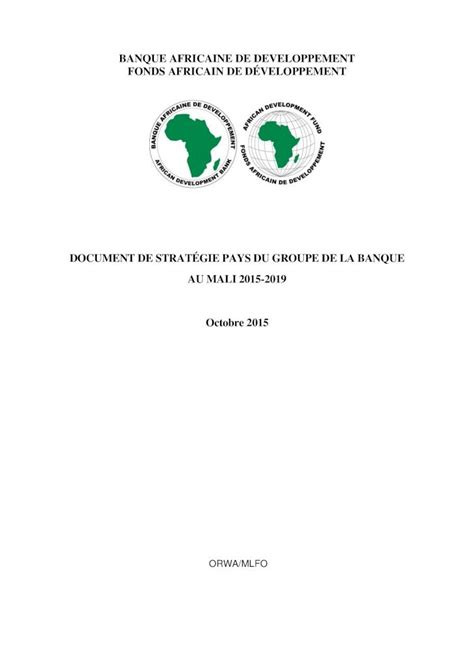 PDF BANQUE AFRICAINE DE DEVELOPPEMENT FONDS AFRICAIN DE 2019 06