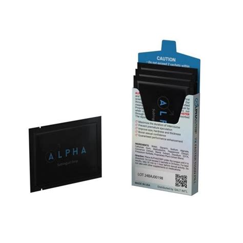 Alpha Strip Male Performance Enhancer Iewholesaleonline Medium