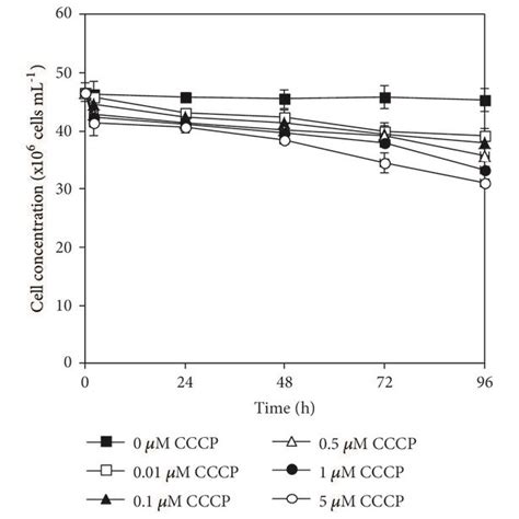 Effects Of Various Concentrations Of Carbonyl Cyanide M Chlorophenyl