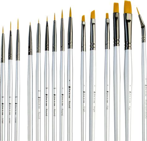 Amazon Best Small Miniature Paint Brushes Detail Paint Brush Set