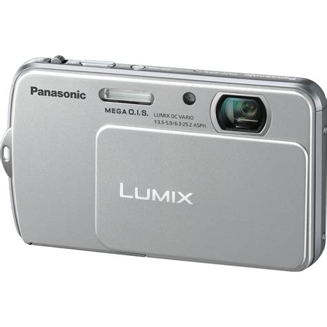 Panasonic Lumix Dmc Fp5 Digital Camera Silver Dmc Fp5s Bandh