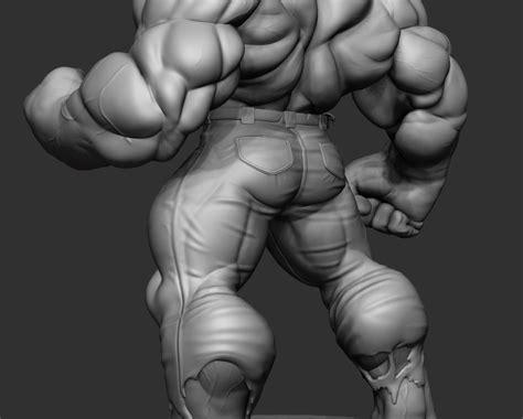 Hulk Marvel Vs Capcom 3d Model 3d Printable Cgtrader