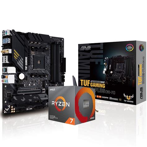 AMD R5 R7 5600X 5700G 5800X搭华硕B450B550CPU主板套装 华硕TUF B550M PLUS WIFI重炮手Ⅱ