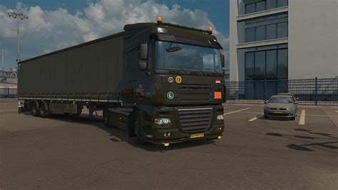 Daf Xf 105 Koninklijke Landmacht Royal Dutch Army V10 Gamesmods