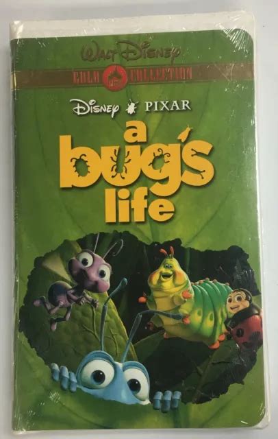 WALT DISNEY AND Pixar A Bugs Life VHS Gold Collection Edition 8