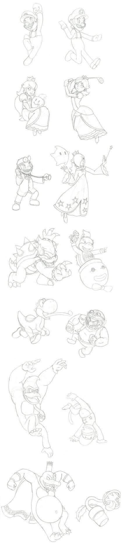 Smash Bros Ultimate - Mario + DK (2018) by Teh-TJ on DeviantArt