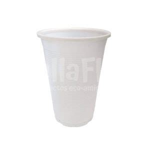 VASO PLÁSTICO 8 ONZAS BIO PAQUETE 50 UNIDADES Bellaflor