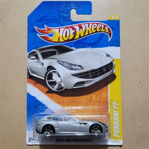 Jual HOT WHEELS KEMASAN JELEK FERRARI FF 2011 HW PREMIERE SILVER Shopee Indonesia