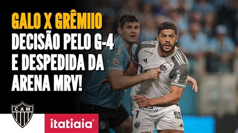 ATLÉTICO X GRÊMIO DECISÃO SERÁ JOGO DE DESPEDIDA DA ARENA MRV NO ANO