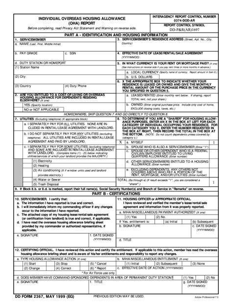 Dd 2367 1999 2021 Fill And Sign Printable Template Online Us Legal Forms