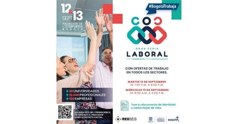 Feria De Empleo Para Profesionales En Palacio Deportes Sept 12 Y 13