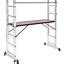 TecTake Multi Purpose Ladder With Scaffold For Sale Online EBay