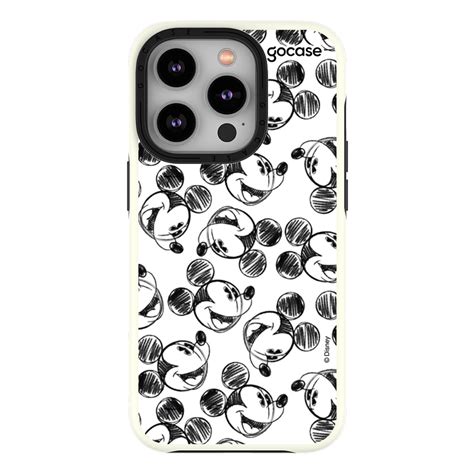 Capa Capinha Gocase Dupla Branca Para IPhone 11 12 13 14 Plus Pro Max