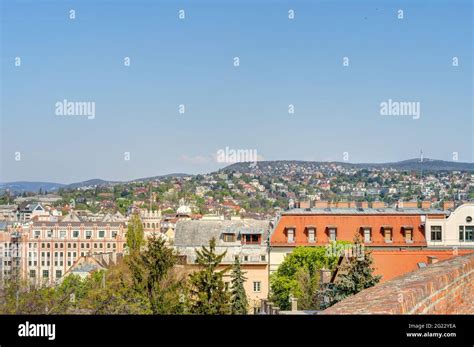 Budapest castle hill, HDR Stock Photo - Alamy