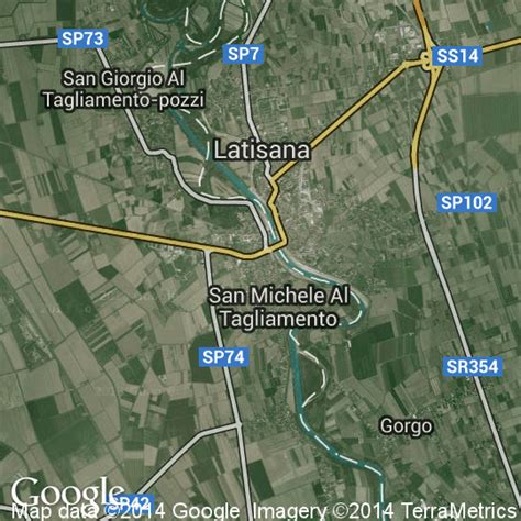 Mappa Di San Michele Al Tagliamento Cartine Stradali E Foto Satellitari