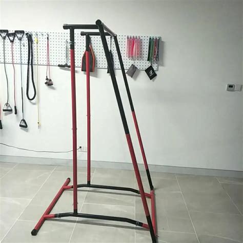 Wellshow Sport Free Standing Pull Up Mate Dip Stand Station