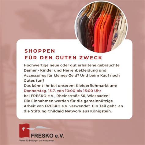 Sommer Shoppen F R Den Guten Zweck Traditioneller Fresko E V