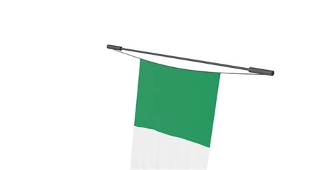 Nigeria Flag, 3D - Envato Elements