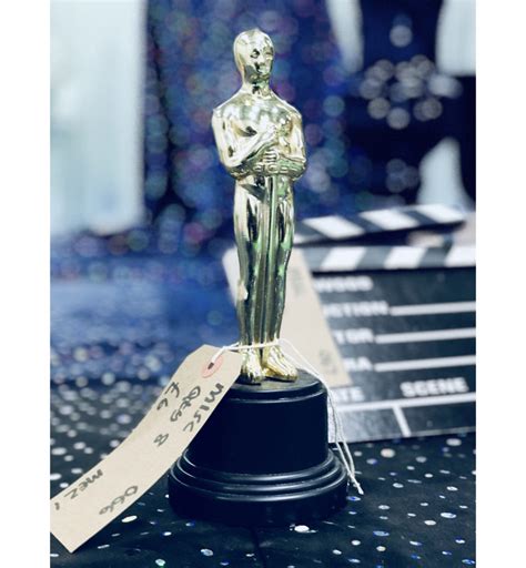 Gold Oscar - Hire Props UK