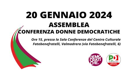 Eletta La Nuova Portavoce Della Cdd Lecco Partito Democratico Lecco