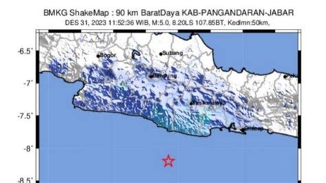 Kata Bmkg Soal Gempa Sumedang Jawa Barat Terasa Di Subang Lembang