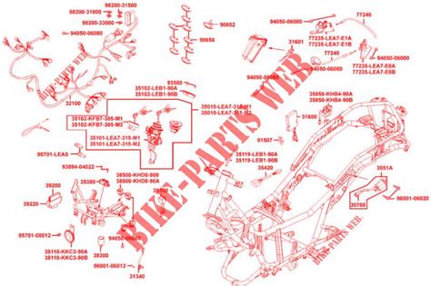 Jeu De Serrures Equipement Electrique Pour Kymco Downtown I