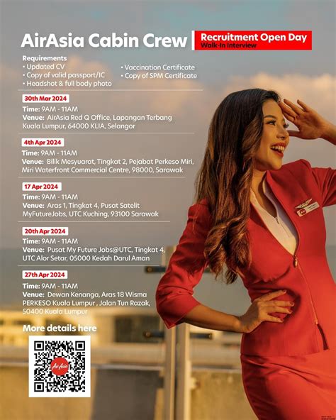 Airasia Cabin Crew Recruitment Day Miri 04 April 2024 Better Aviation