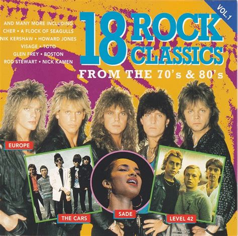 18 Rock Classics Vol 1 From The 70s And 80s Cd Discogs