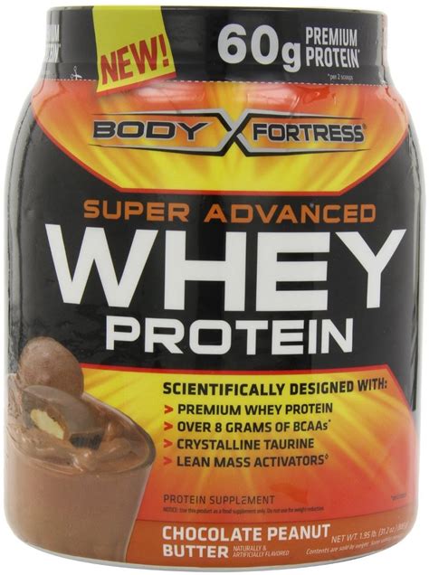 Body Fortress Super Advanced Whey Protein Chocolate Peanut Butter 195 Lb 885 G