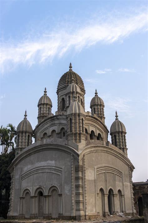 Exterior of the Bawali Gupta Vrindavan Dham Temple, Bawali, West Bengal ...