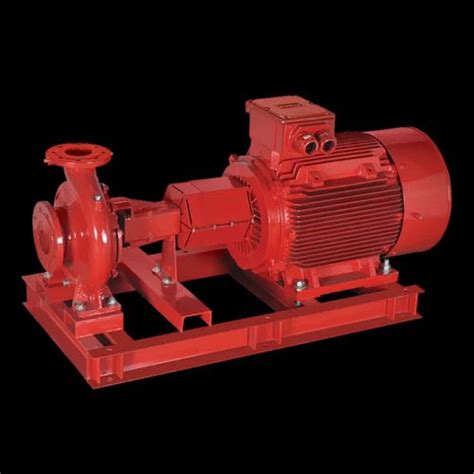 Power Source Electric Fire Pump For Industrial Capacity Lpm