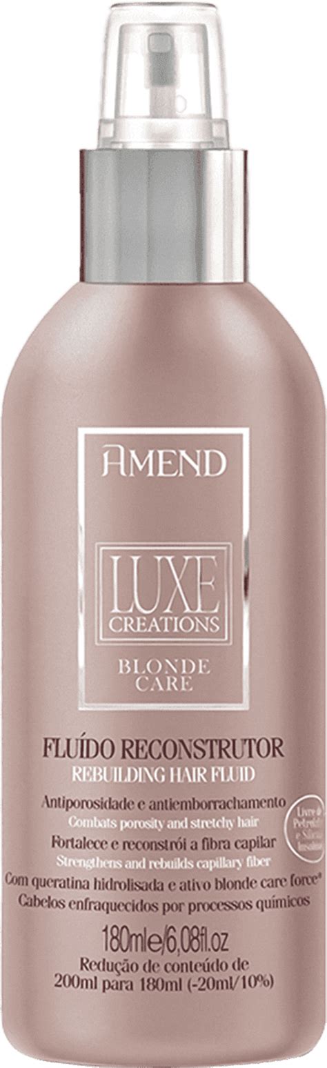 Flu Do Reconstrutor Amend Luxe Creations Blonde Care Beautybox