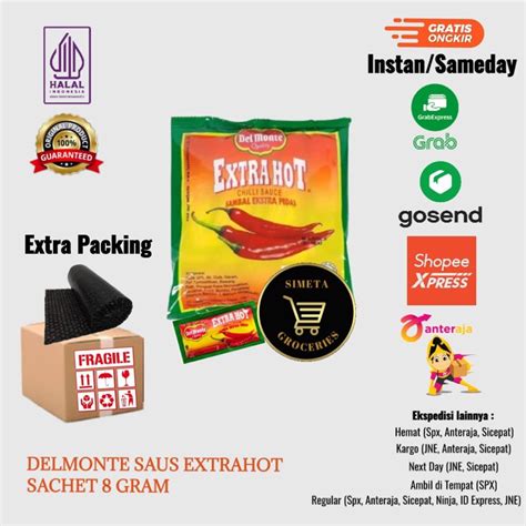 Delmonte Extra Hot Sachet Gr Pcs Contents Shopee Malaysia