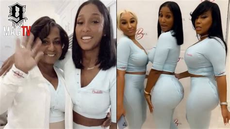 Bernice Burgos Invites Mom To Her Bold And Bootyful Pajama Jam