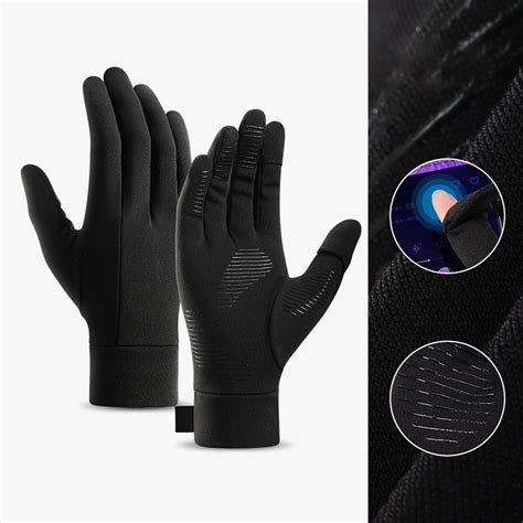 Yuelianxi Winter Gloves For Men Women Non Slip Touchscreen Working